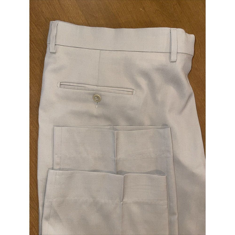 Tollegno Pants Men 42 Inseam 31 100% Wool Fabric Made In Italy Dressy Wedding